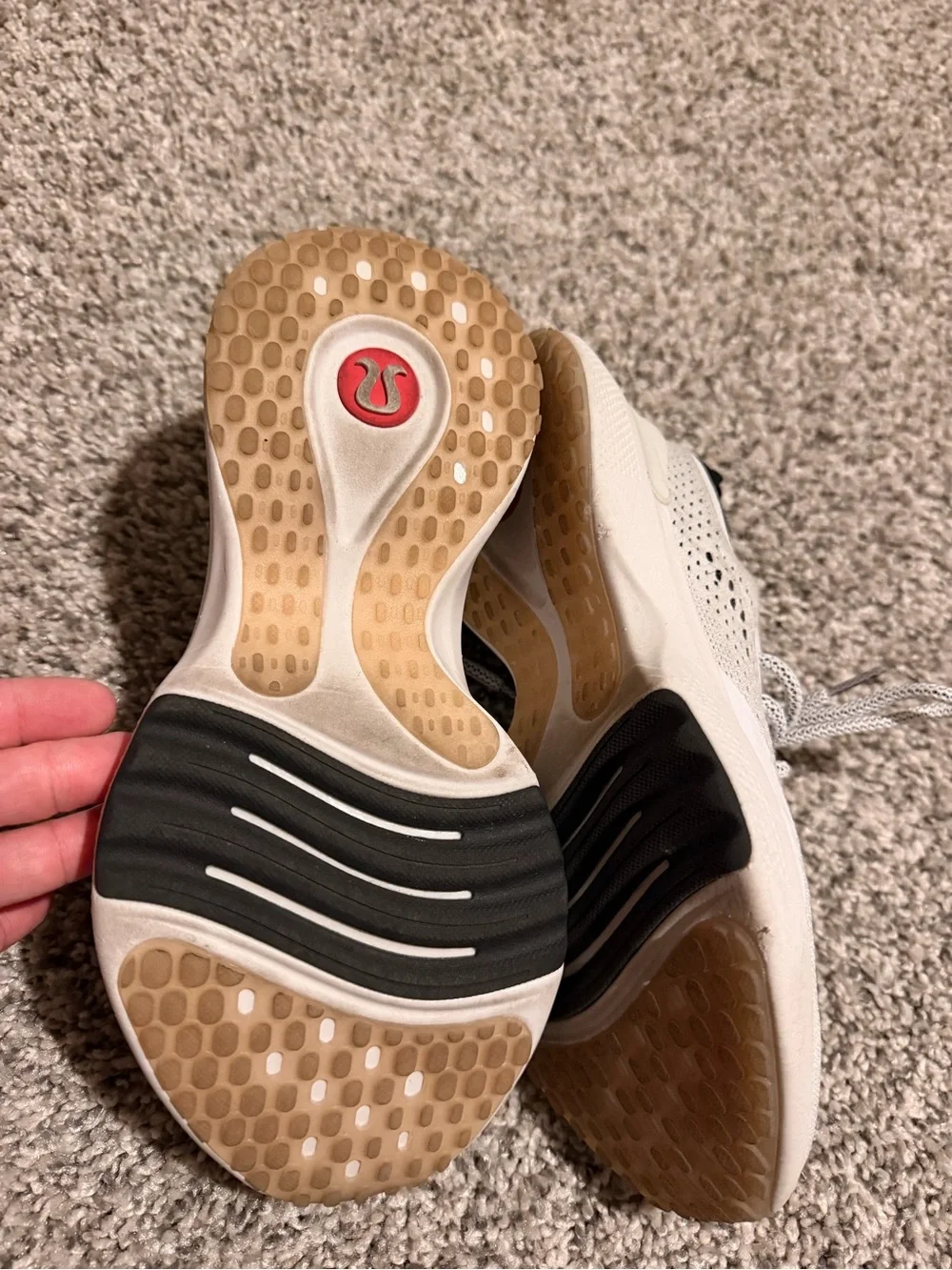 lululemon athletica White and Black Women's Athletic Shoes